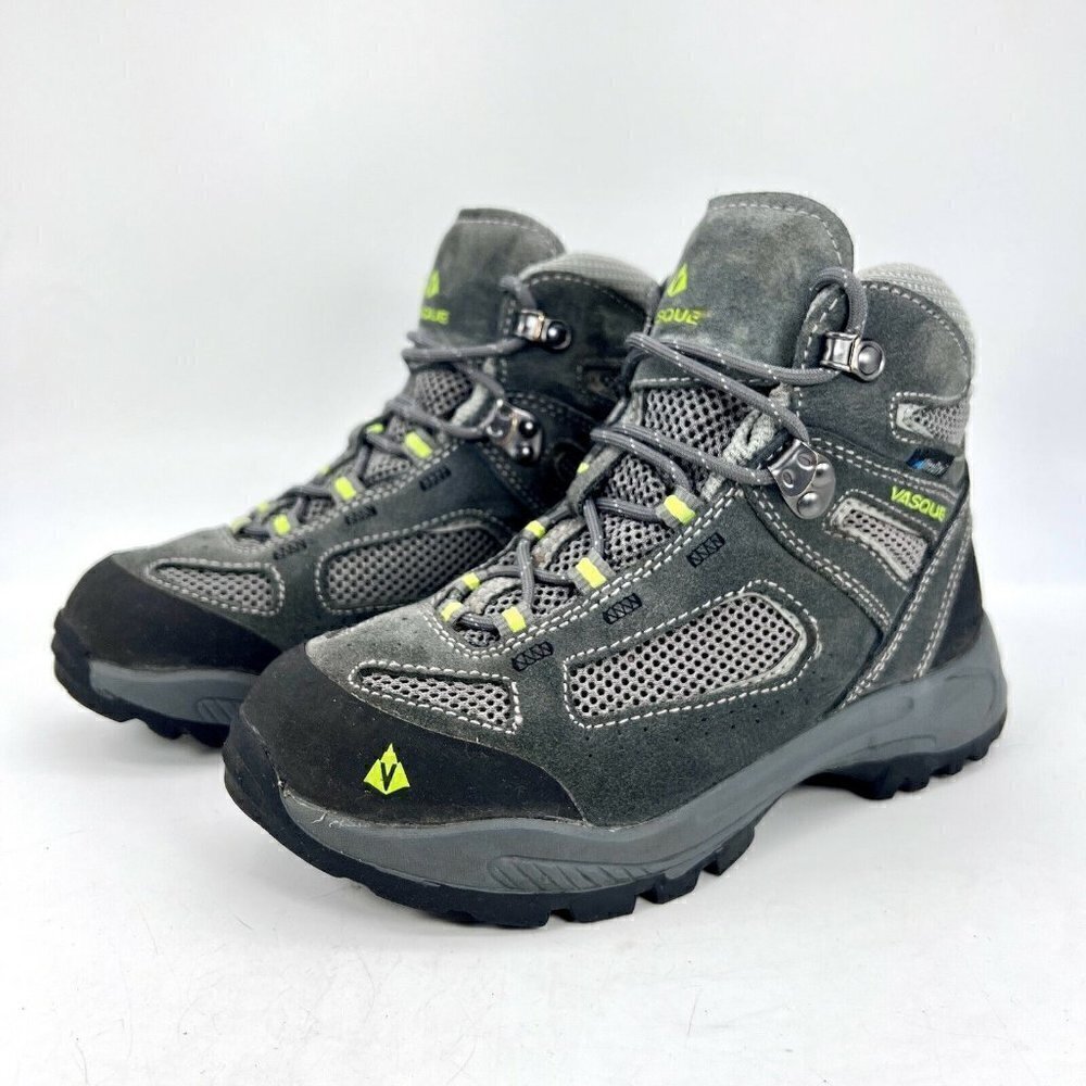 Vasque Unisex Kids Breeze WP 2.0 7213 Gray Lace Up Sneaker Shoes Size 3M